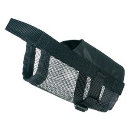 Trixie museruola in nylon con rete