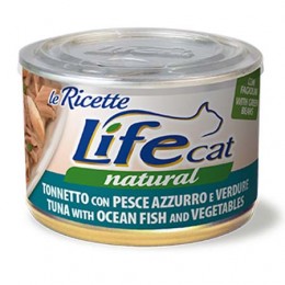 Life Cat Natural Ricette Tonno Pesce Azzurro 150gr