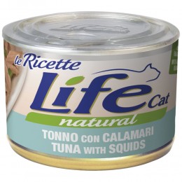 Life Cat Natural Ricette Tonno Calamari 150gr