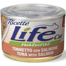 Life Cat Natural Ricette Tonno Salmone 150gr