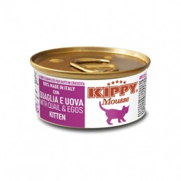 Kippy Mousse gatto Kitten Quaglia e Uova 85gr