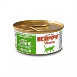 Kippy Mousse gatto Coniglio Sterilised 85gr