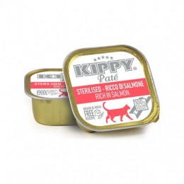 Kippy Patè gatto Salmone Sterilised vaschetta 90gr
