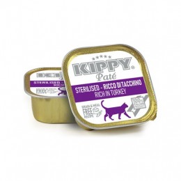 Kippy Patè gatto Tacchino Sterilised vaschetta 90gr