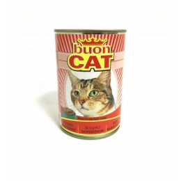 Buon Cat Bocconcini Manzo G.405