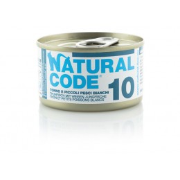 Natural Code 10 Tonno e piccoli pesci bianchi 85g