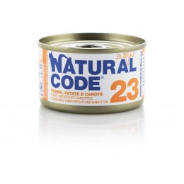 Natural Code 23 Tonno, Patate e carote 85g